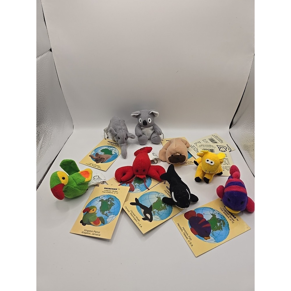 Wee Beanies First Edition Collectors Series 8 Of 12